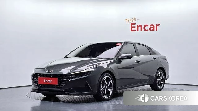 Hyundai Avante (CN7) 2020 Серый из Кореи