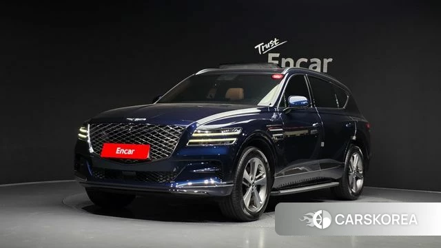 Genesis GV80 2021 Синий из Кореи