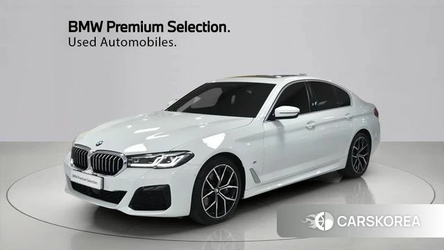 BMW 5 Series (G30) 2022 Белый из Кореи