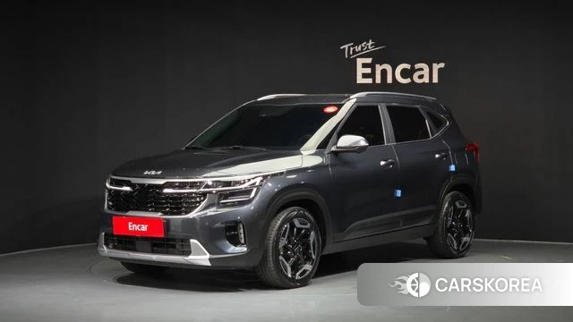 Kia The New Seltos 2022 Серый из Кореи