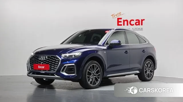 Audi Q5 (FY) 2022 Синий из Кореи