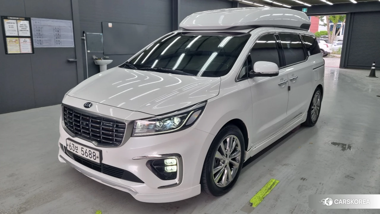Kia The New Carnival 2019 Белый из Кореи