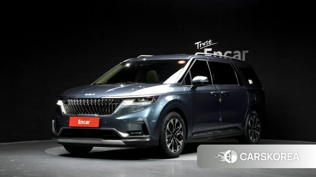Kia Carnival 4th generation 2023 Синий нефрит из Кореи