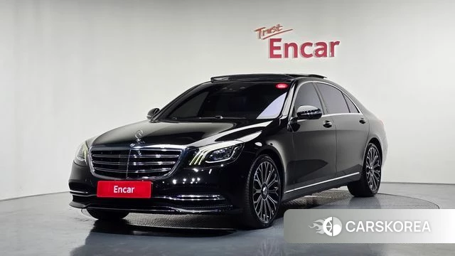 Mercedes-Benz S-Class W222 2020 Черный из Кореи