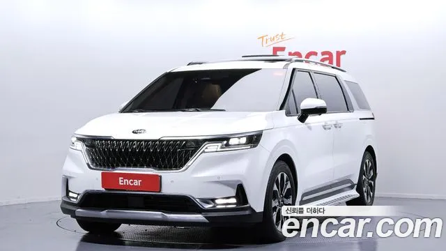 Kia Carnival 4th generation 2020 Белый из Кореи