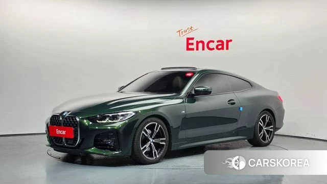 BMW 4 Series (G22) 2021 Зеленый из Кореи