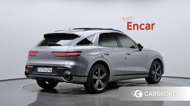 Genesis GV70 2021 Серебристо-серый из Кореи