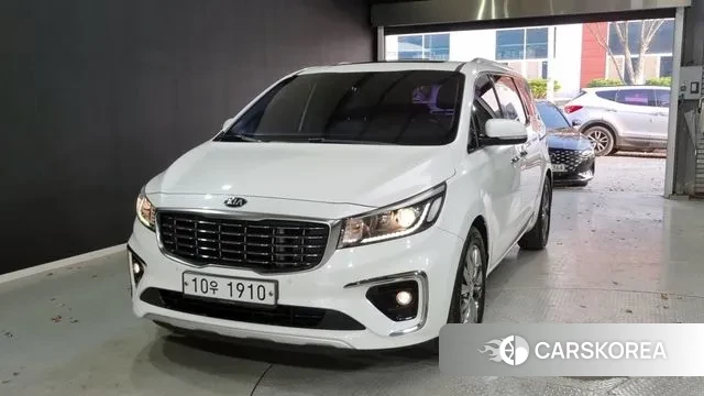 Kia The New Carnival 2018 Белый из Кореи