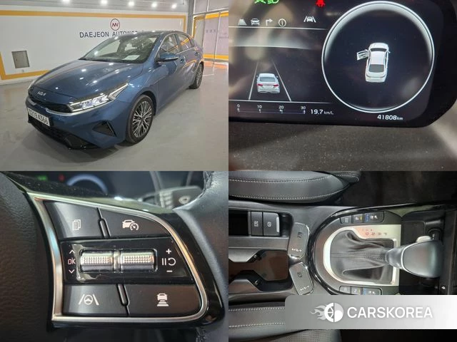 Kia The New K3 2nd generation 2021 Синий из Кореи