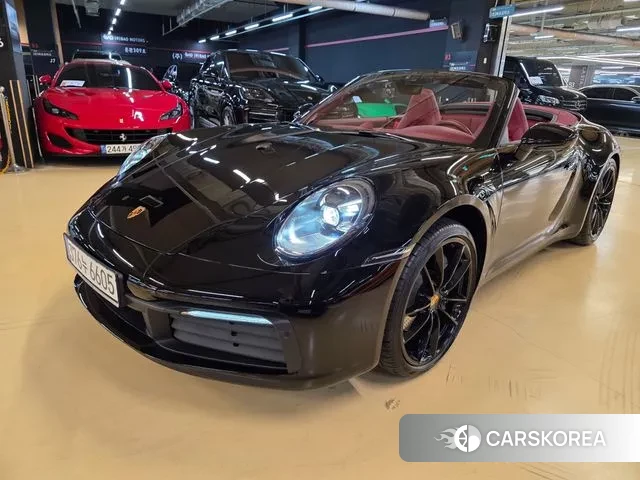 Porsche 911(992) 2020 Черный из Кореи