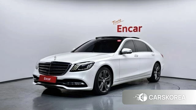 Mercedes-Benz S-Class W222 2018 Белый из Кореи