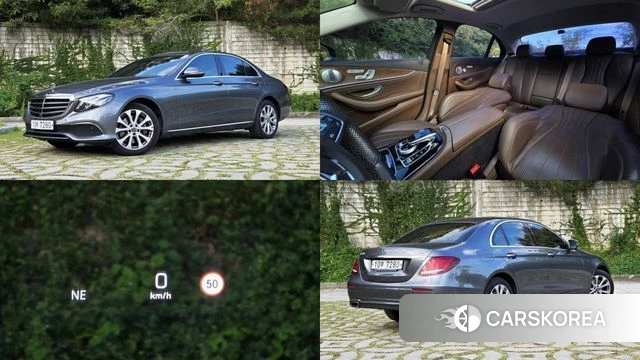 Mercedes-Benz E-Class W213 2018 Серебристо-серый из Кореи