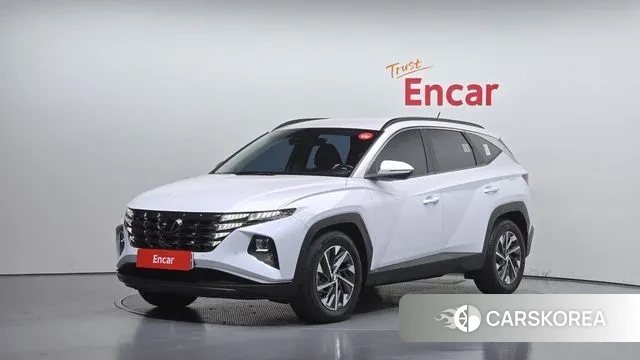 Hyundai Tucson (NX4) 2021 Белый из Кореи