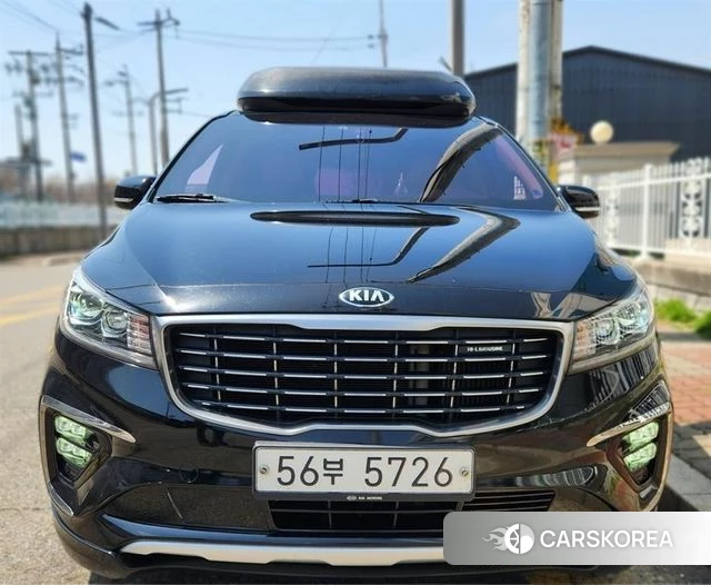 Kia The New Carnival 2018 Черный из Кореи