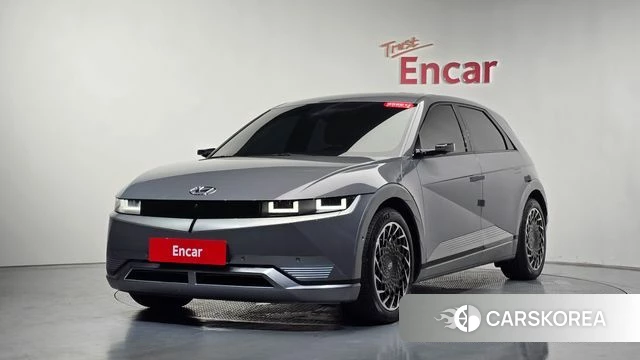 Hyundai Ionic 5 2022 Серебристо-серый из Кореи