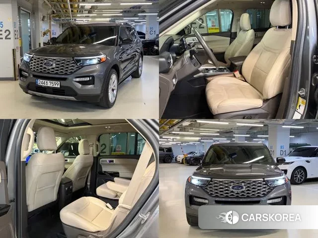 Ford Explorer 6th Generation 2022 Серый из Кореи