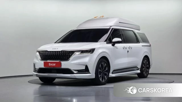 Kia Carnival 4th generation 2021 Белый из Кореи