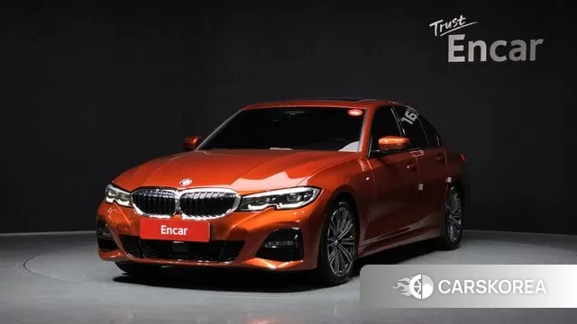 BMW 3 Series (G20) 2021 Оранжевый из Кореи