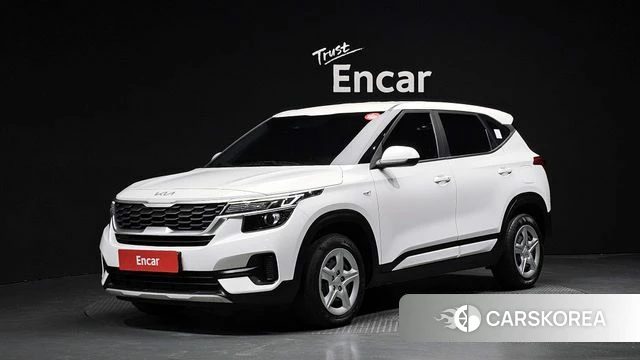 Kia Seltos 2022 Белый из Кореи