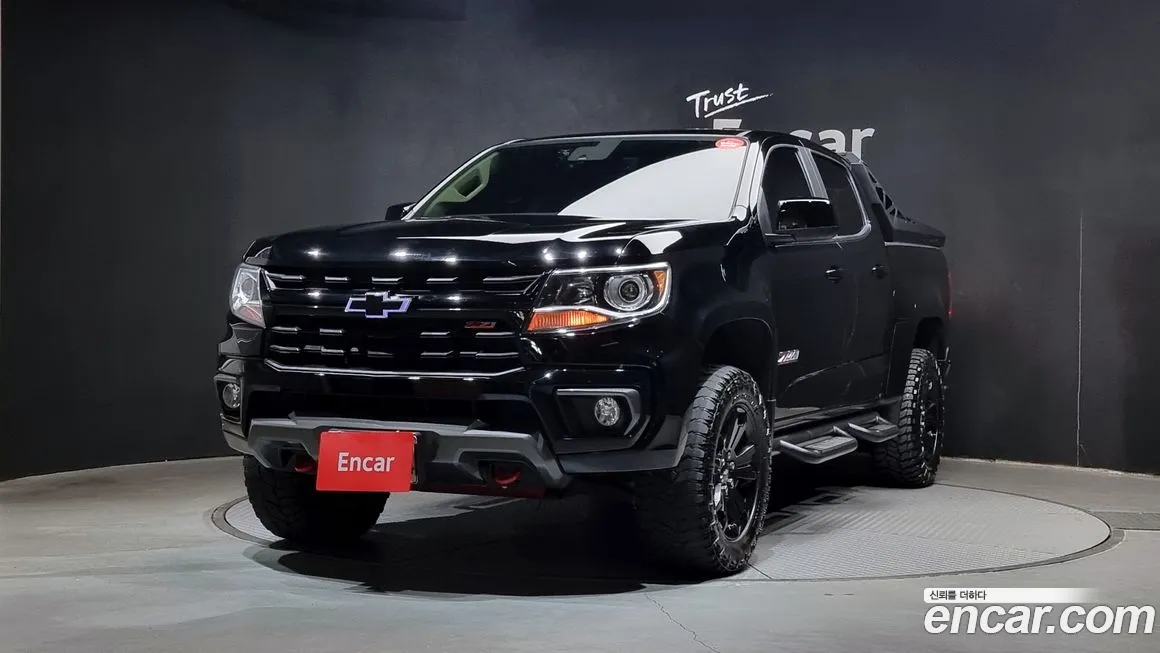 Chevrolet (GM Daewoo) Real New Colorado 2020 Черный из Кореи