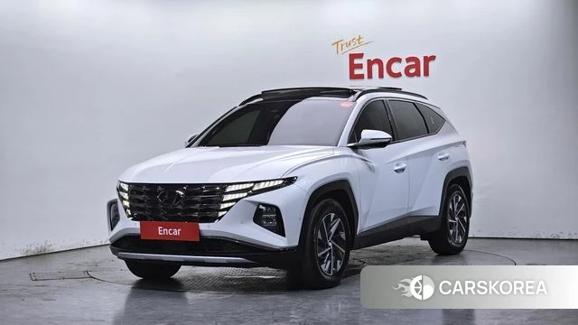 Hyundai Tucson Hybrid (NX4) 2022 Белый из Кореи