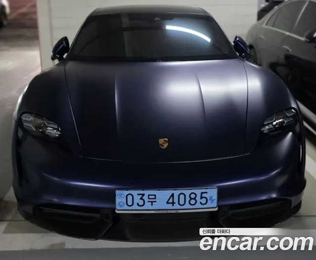 Porsche Taycan 2021 Синий из Кореи