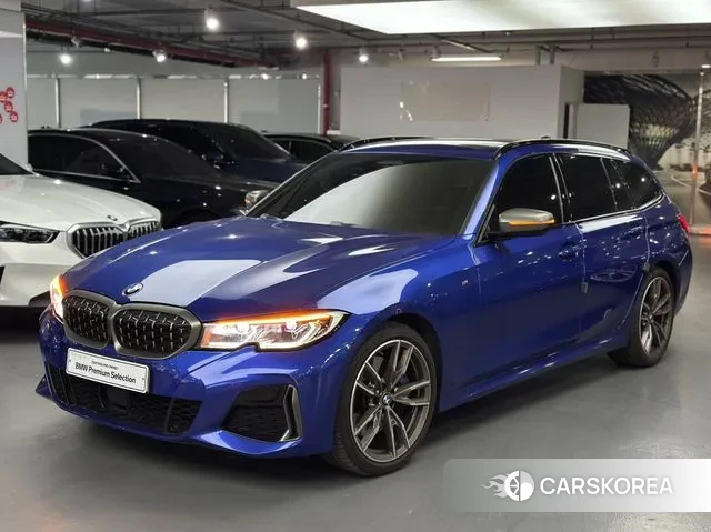 BMW 3 Series (G20) 2021 Синий из Кореи