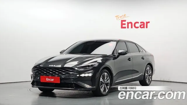 Kia K8 Hybrid 2023 Серый из Кореи