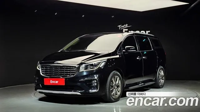 Kia The New Carnival 2019 Черный из Кореи