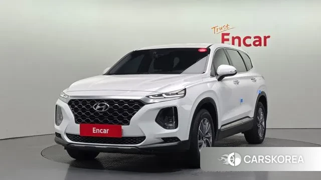Hyundai Santa Fe TM 2019 Белый из Кореи