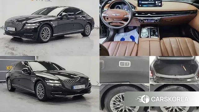 Genesis G80 (RG3) 2022 Черный из Кореи