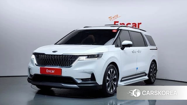 Kia Carnival 4th generation 2021 Белый из Кореи