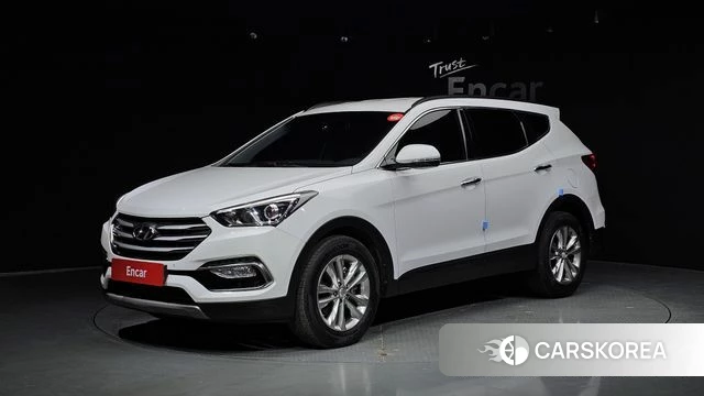 Hyundai Santa Fe The Prime 2018 Белый из Кореи