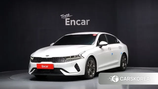 Kia K5 Hybrid 3rd Generation 2021 Белый из Кореи