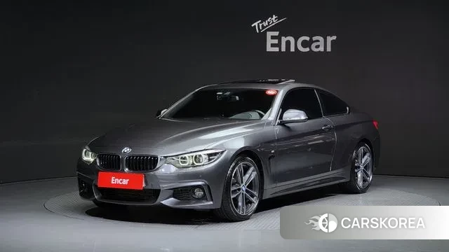 BMW 4 Series (F32) 2018 Серый из Кореи