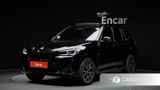 BMW X3 (G01) 2024 Черный из Кореи
