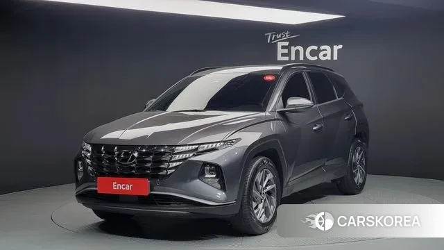 Hyundai Tucson Hybrid (NX4) 2021 Серый из Кореи