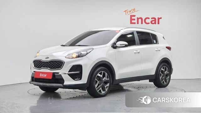 Kia Sportage The Bold 2021 Белый из Кореи