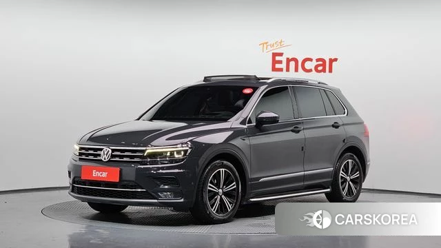 Volkswagen Tiguan second Generation 2019 Серый из Кореи