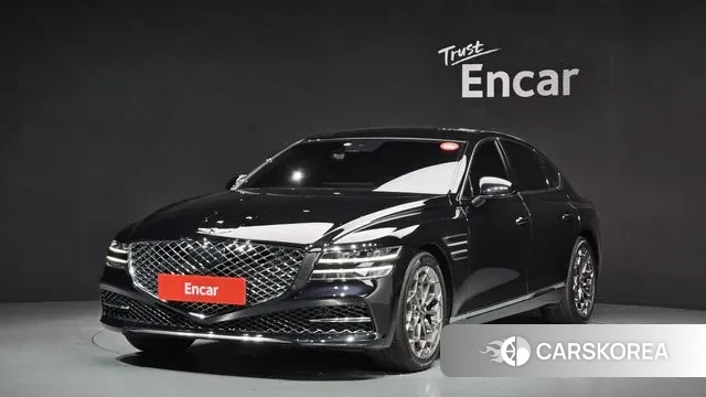 Genesis G80 (RG3) 2021 Черный из Кореи
