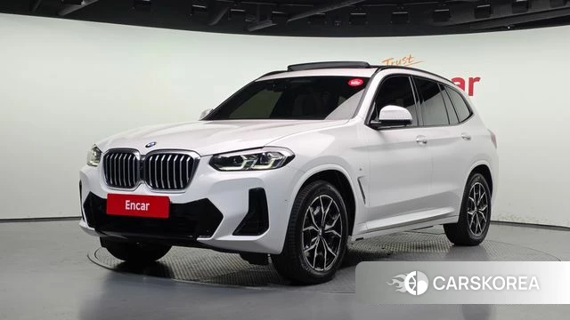 BMW X3 (G01) 2022 Белый из Кореи