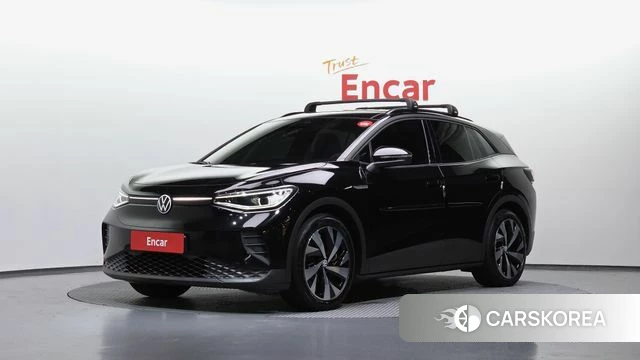 Volkswagen ID.4 2022 Черный из Кореи