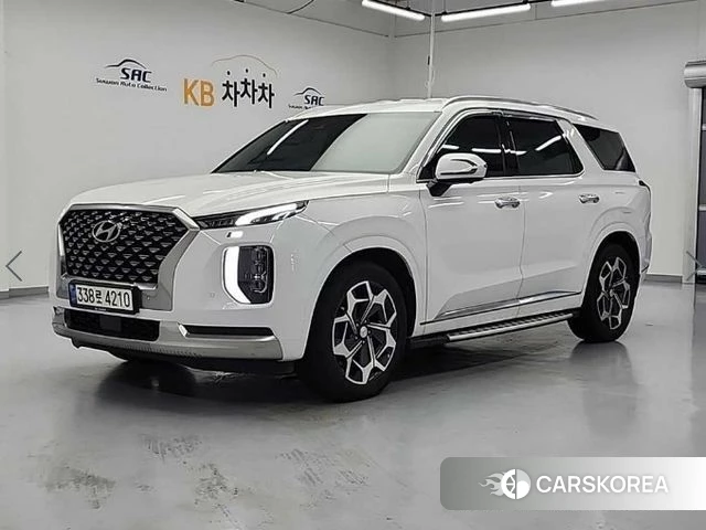 Hyundai Palisade 2021 Белый из Кореи