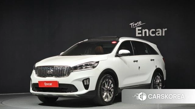 Kia The New Sorento 2018 Белый из Кореи