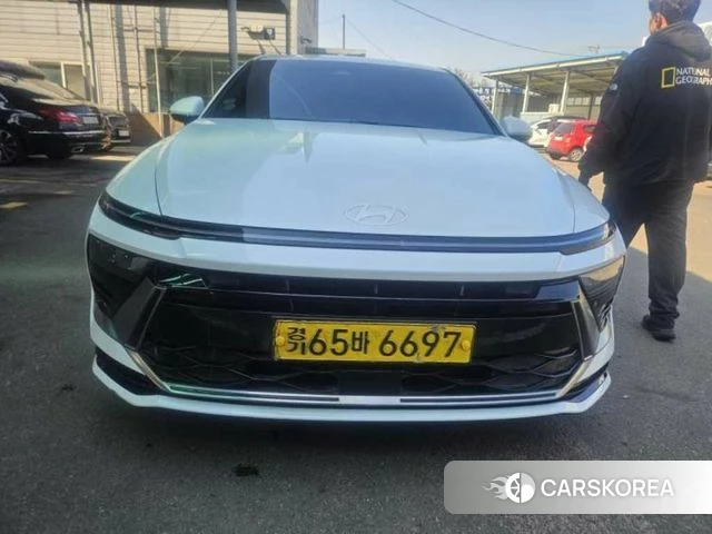 Hyundai Sonata D Edge (DN8) 2024 Белый из Кореи