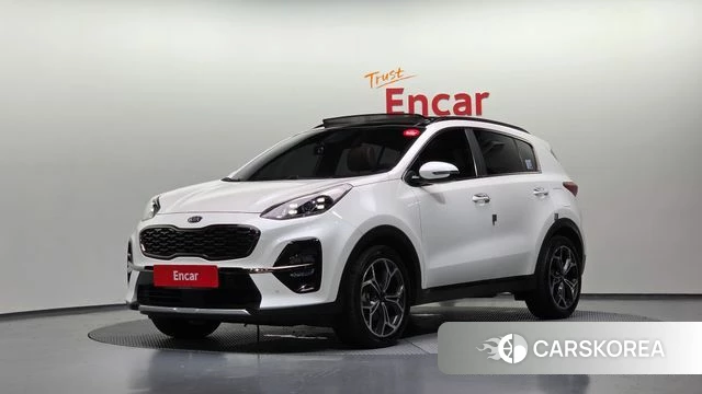 Kia Sportage The Bold 2019 Белый из Кореи