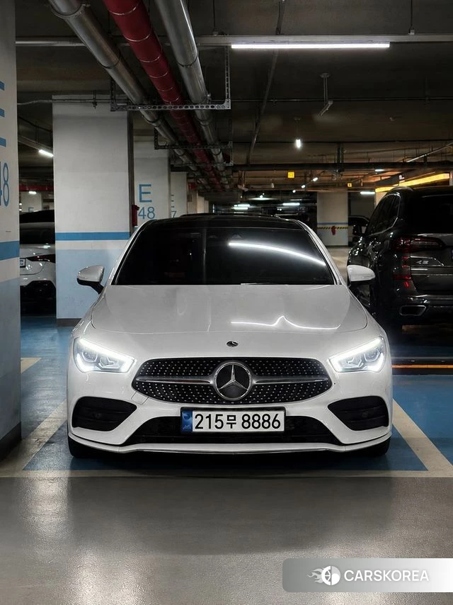 Mercedes-Benz CLA-Class C118 2022 Белый из Кореи