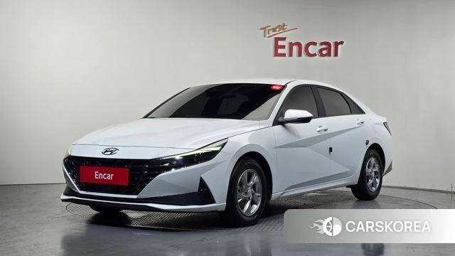 Hyundai Avante (CN7) 2020 Белый из Кореи