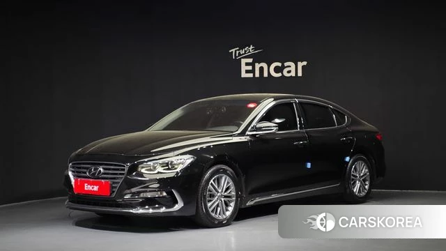 Hyundai Grandeur IG 2018 Черный из Кореи