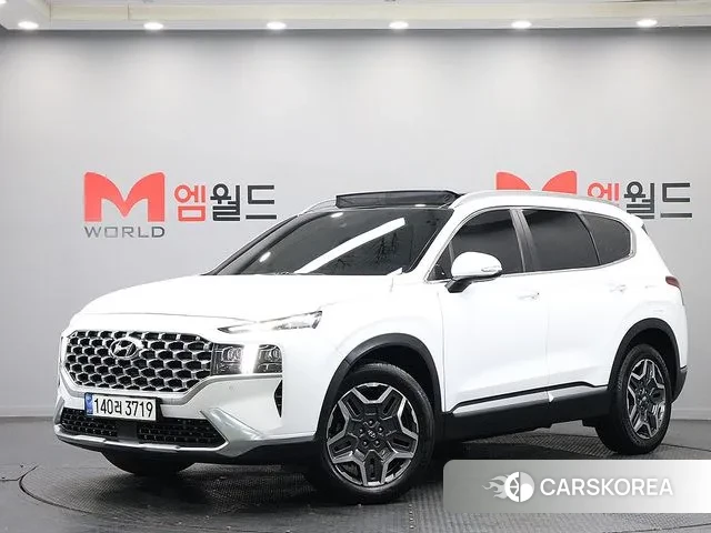 Hyundai The New Santa Fe 2021 Белый из Кореи